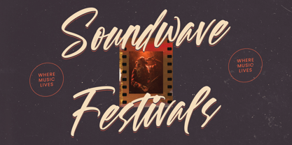 Spotnight Balmonte Font Poster 3