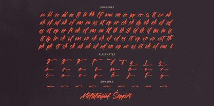 Spotnight Balmonte Font Poster 15