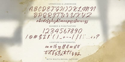 Nathallis Font Poster 7