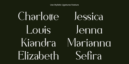 Amorfatia Font Poster 6