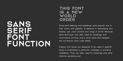 Equivalent Font Poster 5