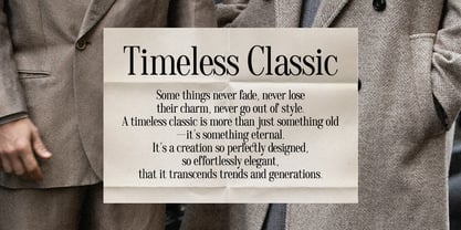 Nocturnal Sunset Font Poster 5