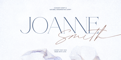 Joanne Smith Font Poster 1