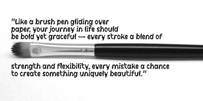 Oneinky Font Poster 2