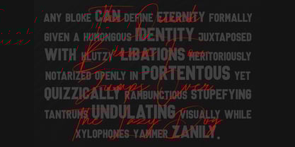 Lanterosy Font Poster 3