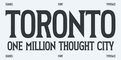 Sendes Font Poster 3