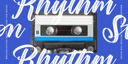 Temple Ritual Font Poster 3