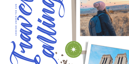 Temple Ritual Font Poster 4