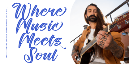 Temple Ritual Font Poster 12