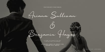 Hughorainy Font Poster 3
