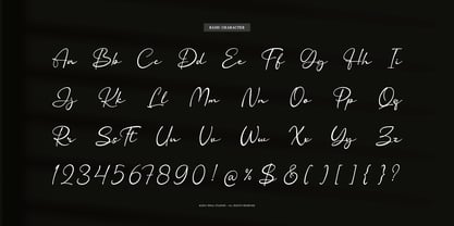 Hughorainy Font Poster 11