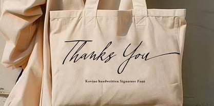 Kovino Font Poster 8