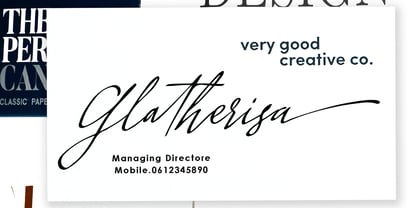 Kovino Font Poster 3