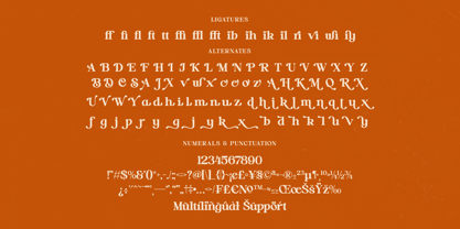 Hot Caramel Delight Font Poster 15