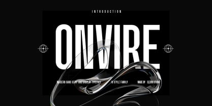 Onvire Font Poster 1