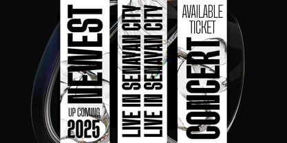 Onvire Font Poster 7