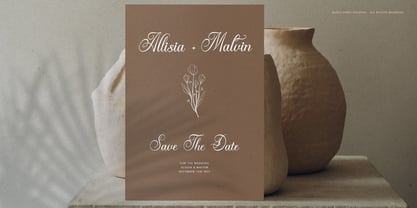 Kollegaly Rosalina Font Poster 6