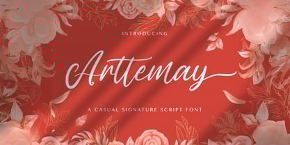 Arttemay Font Poster 1