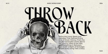 Advera Font Poster 4