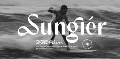 Advera Font Poster 2