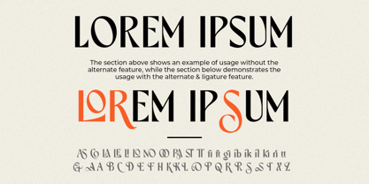 Advera Font Poster 8