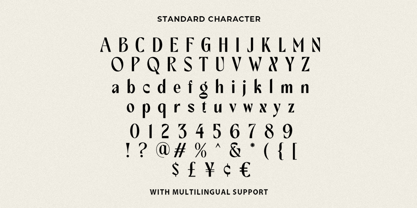 Advera Font Poster 9