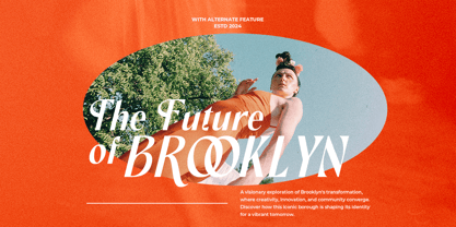 Advera Font Poster 3