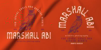 Goracero Font Poster 3