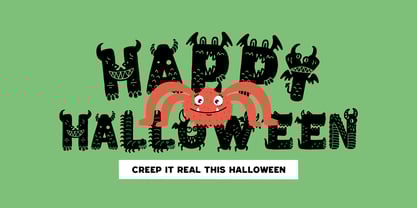 Hallocute Font Poster 2