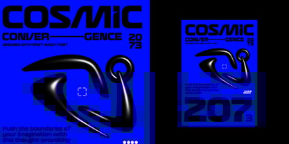 Drizy Wiggy Font Poster 7