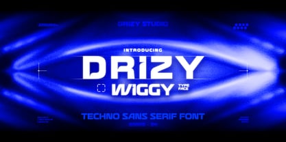 Drizy Wiggy Font Poster 1
