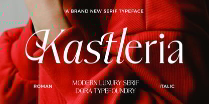 Kastleria Font Poster 1