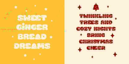 Christmas Grooves Font Poster 4
