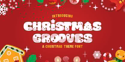 Christmas Grooves Font Poster 1
