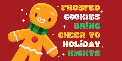 Christmas Grooves Font Poster 3