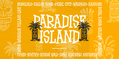 Drift Waves Font Poster 3