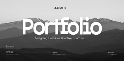 Norwige Font Poster 4