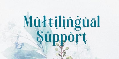 Bilona Font Poster 10