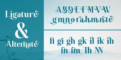 Bilona Font Poster 4