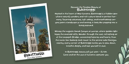 Glimmer Quirk Font Poster 7