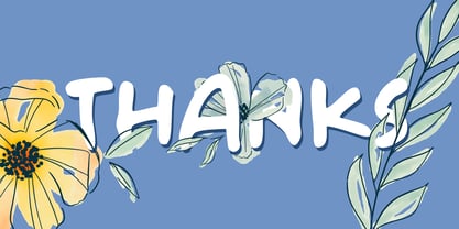 Glimmer Quirk Font Poster 9