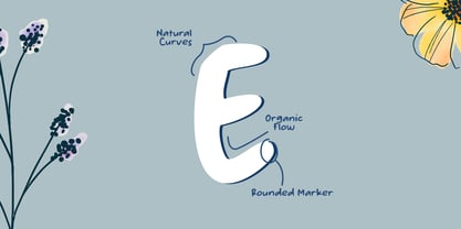 Glimmer Quirk Font Poster 3