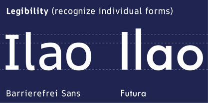 Barrierefrei Sans Font Poster 6