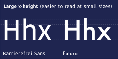 Barrierefrei Sans Font Poster 5