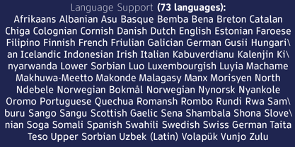 Barrierefrei Sans Font Poster 13