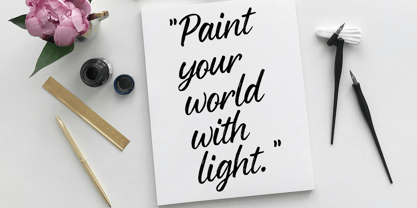 Selvring Font Poster 6