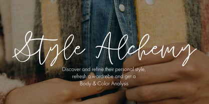 Auguste&Ophelia Font Poster 3