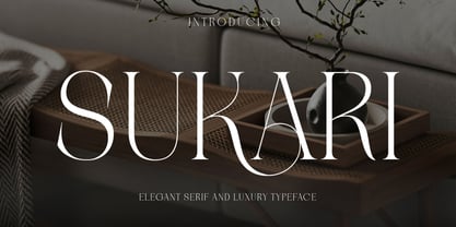 Sukari Font Poster 1