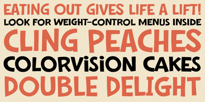 Cousin Font Poster 3