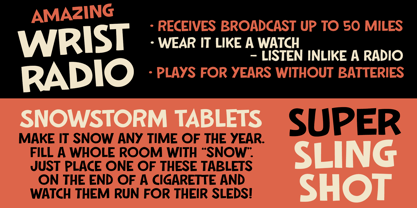 Cousin Font Poster 4